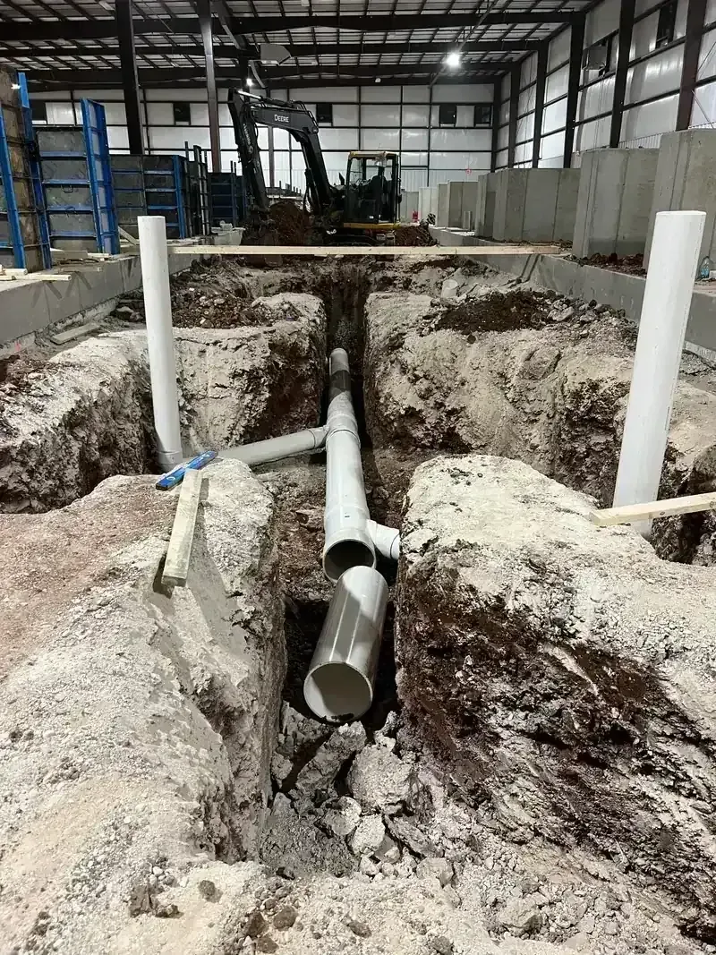 Free concrete consultation — measuring a Kansas City driveway